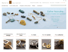 Tablet Screenshot of elsa-vanier.fr